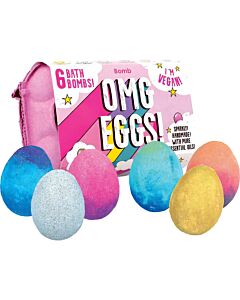 Bomb Cosmetics 6 OMG Eggs Bath Blaster Gift Set